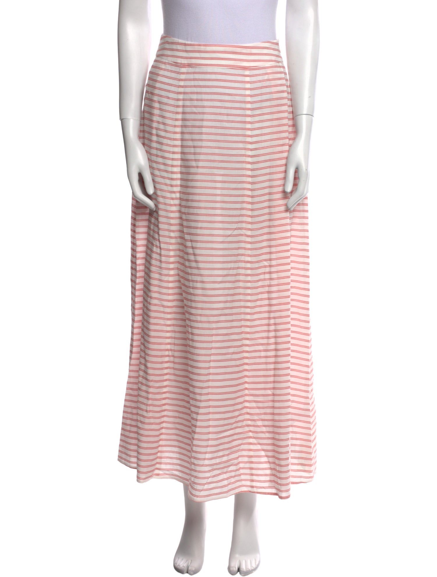 Marysia Resort Striped Midi Length Skirt