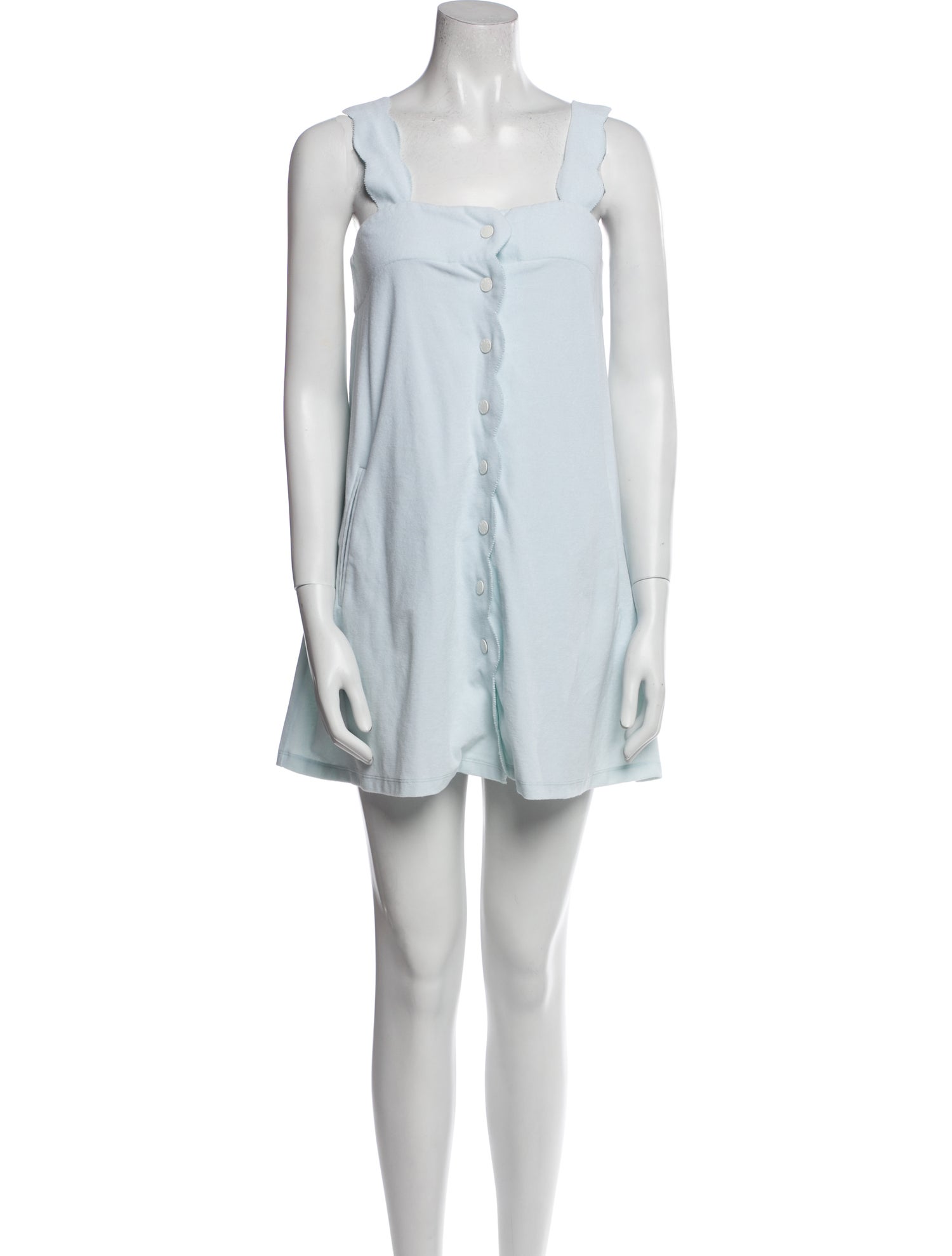 Marysia Resort Square Neckline Mini Dress