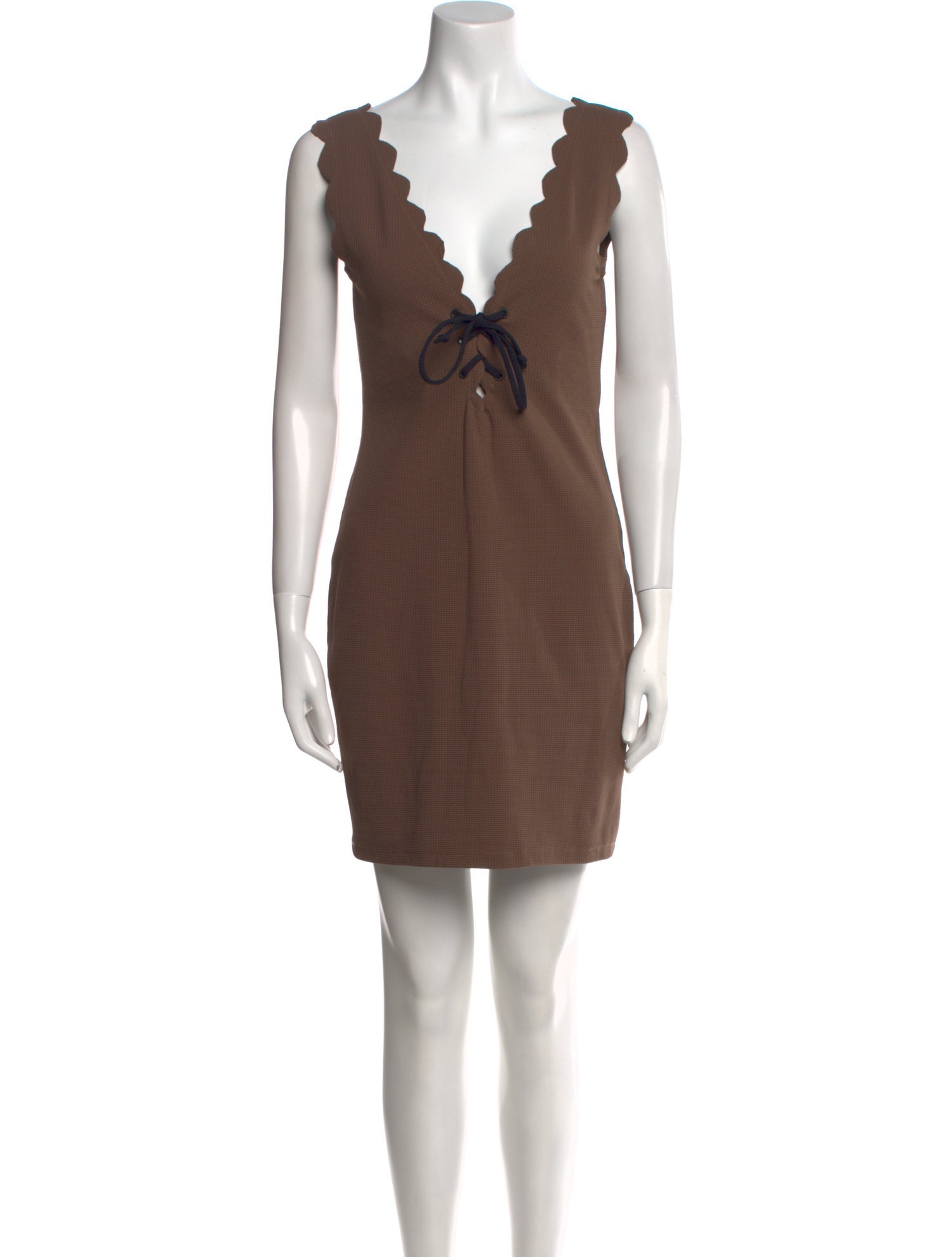 Marysia Resort V-Neck Mini Dress