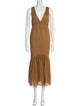 Marysia Resort V-Neck Midi Length Dress