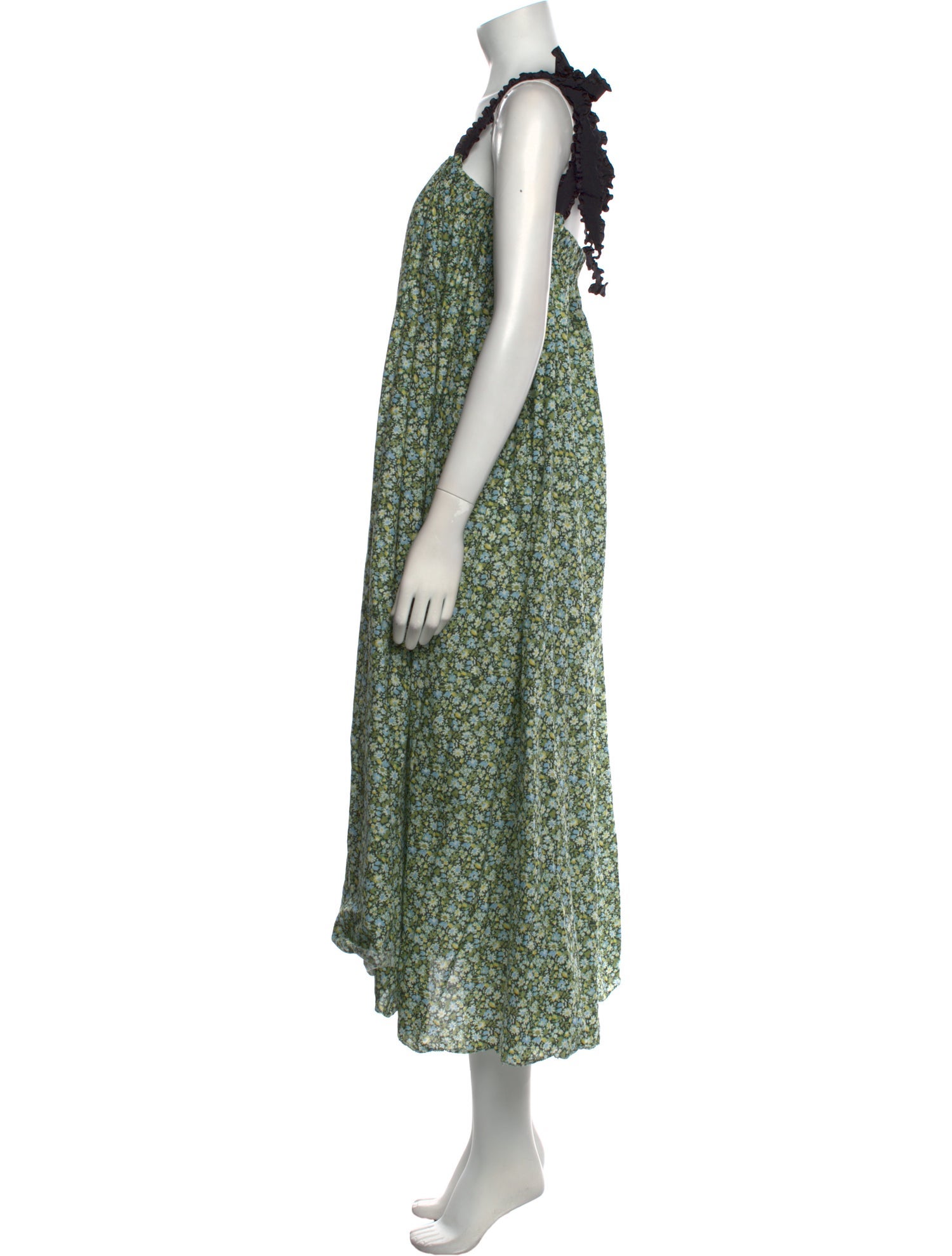 Marysia Resort Floral Print Midi Length Dress