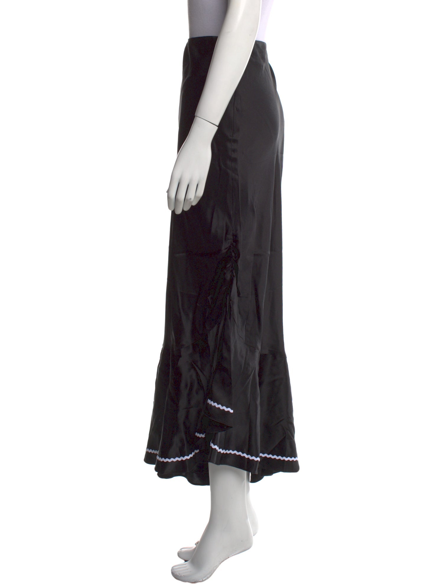 Marysia Resort Silk Midi Length Skirt