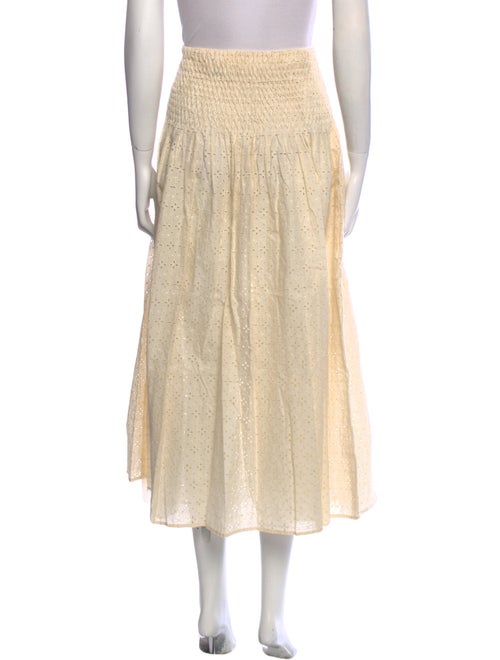 Marysia Resort Lace Pattern Midi Length Skirt