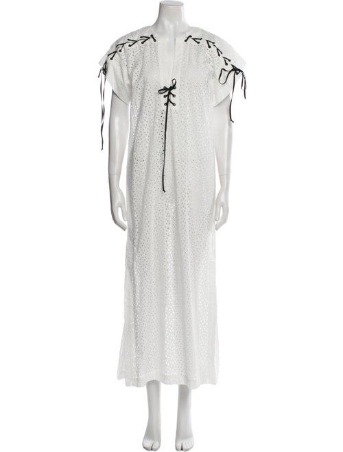 Marysia Resort V-Neck Long Dress