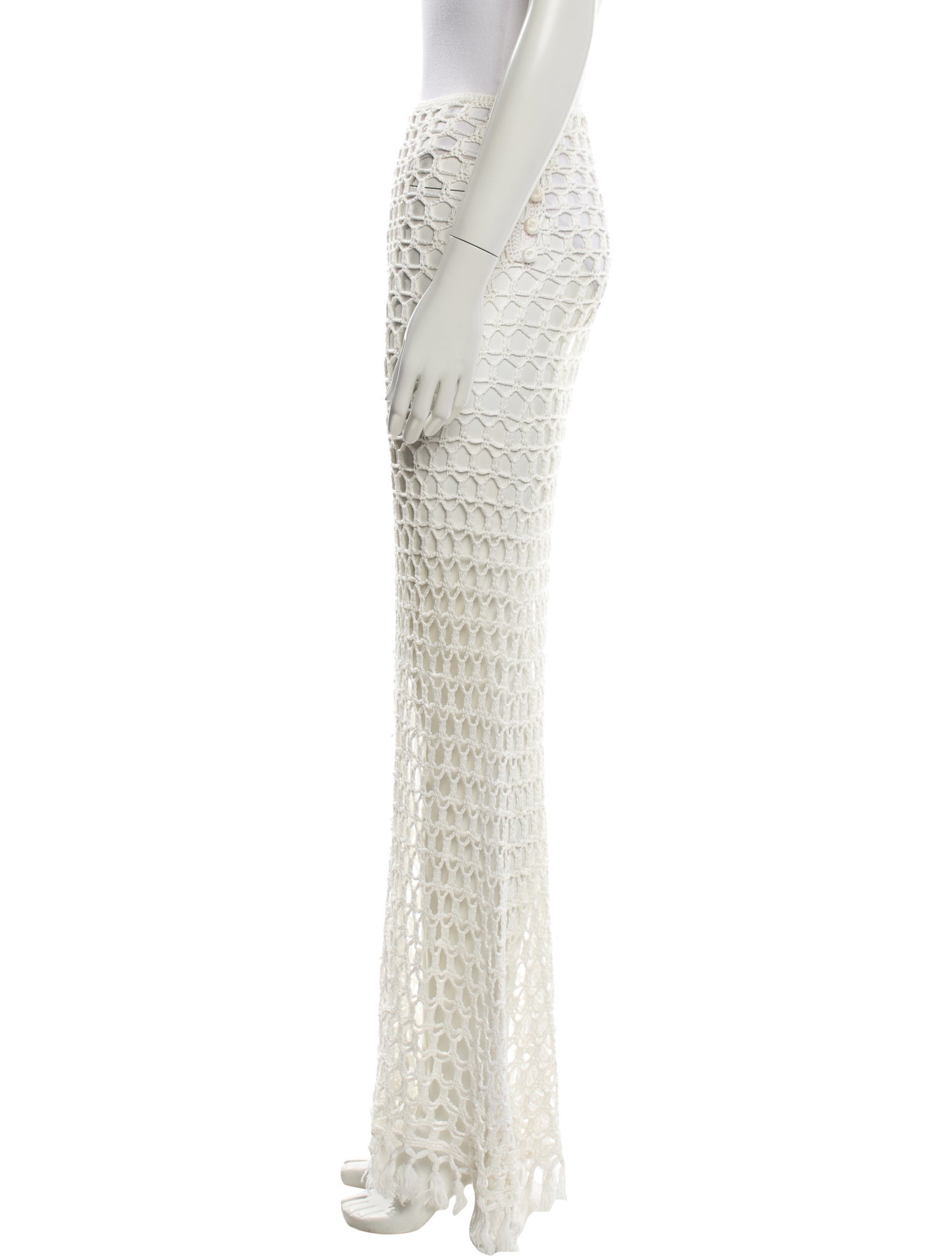 Marysia Resort Tassel Accents Long Skirt