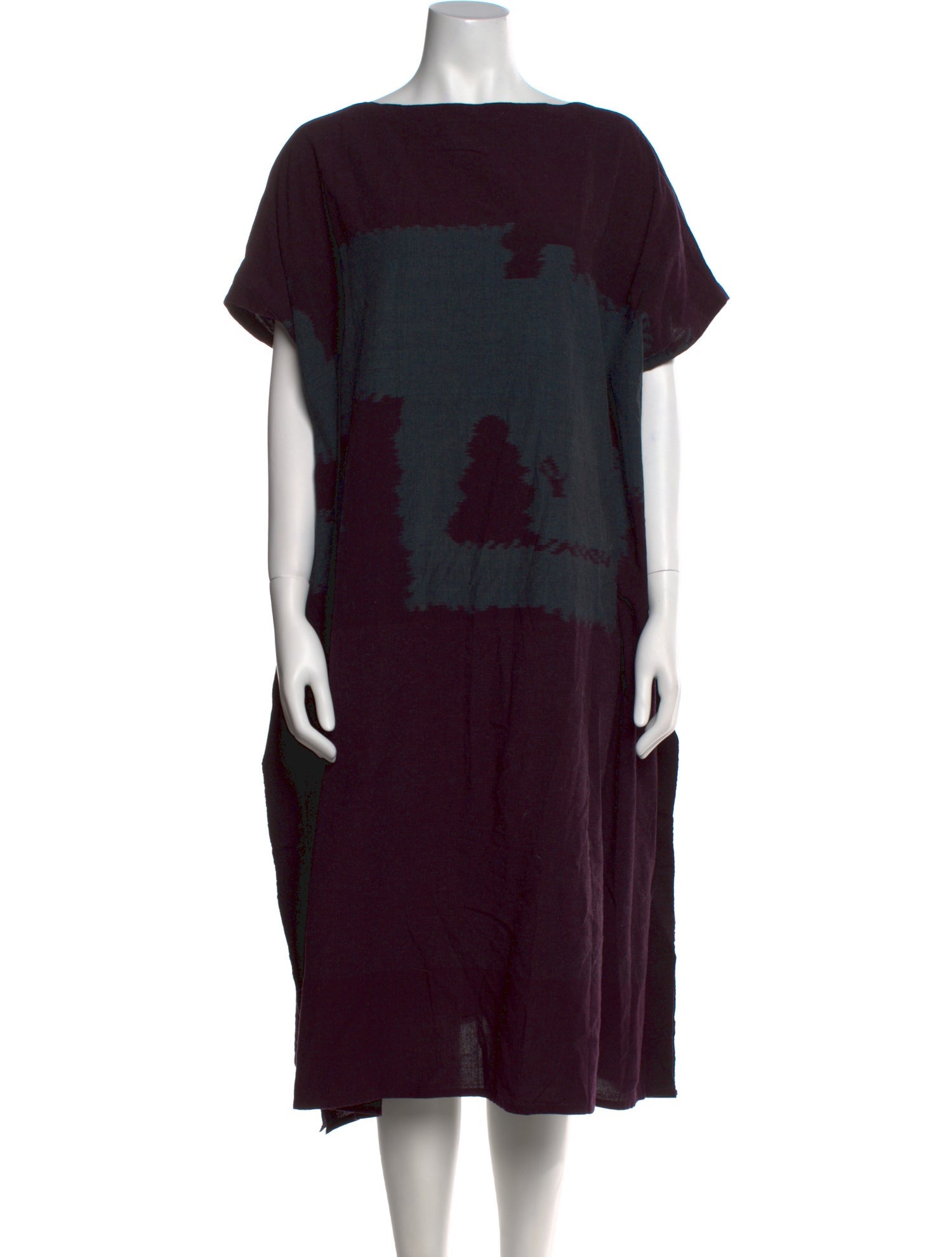 Moyuru Printed Long Dress