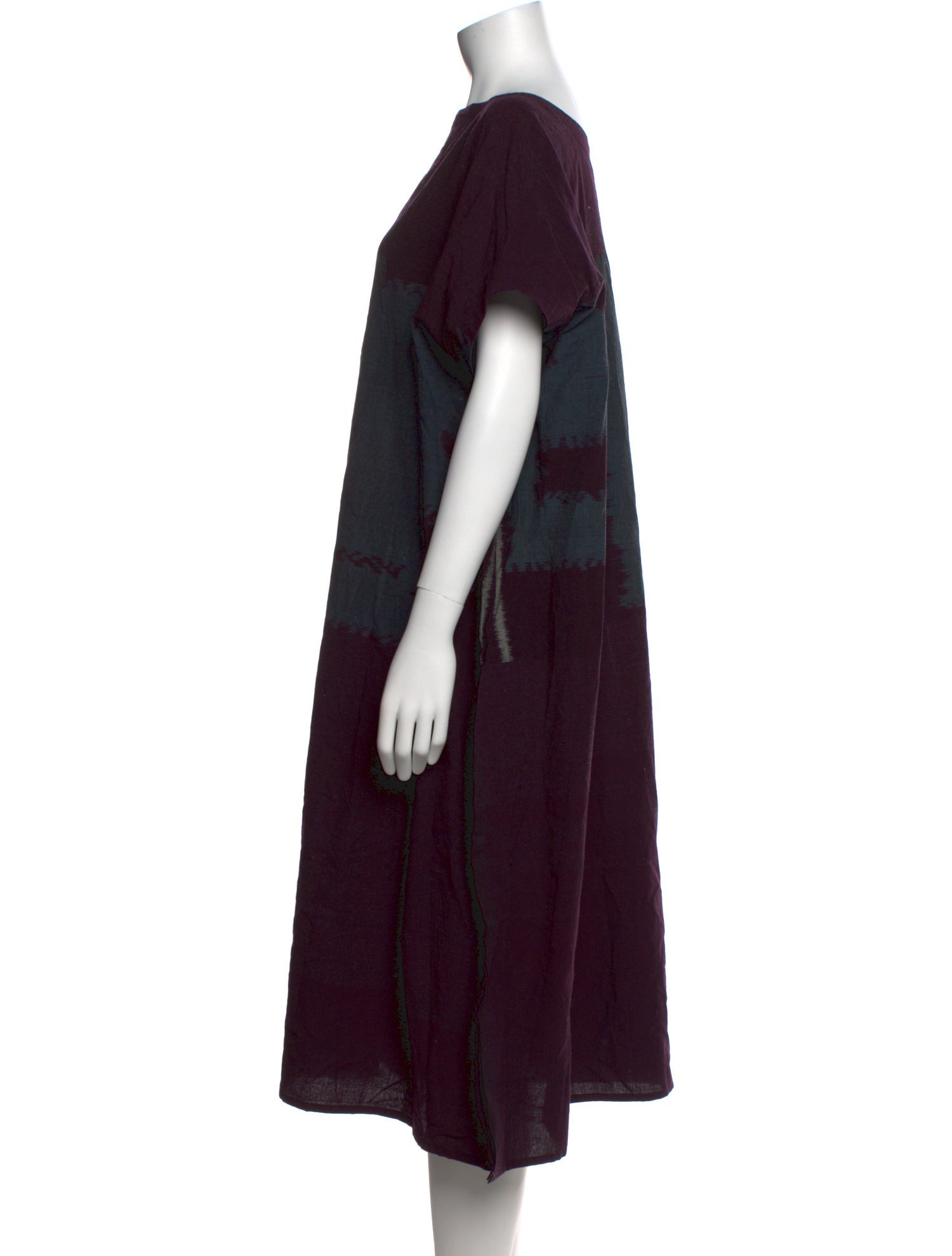 Moyuru Printed Long Dress