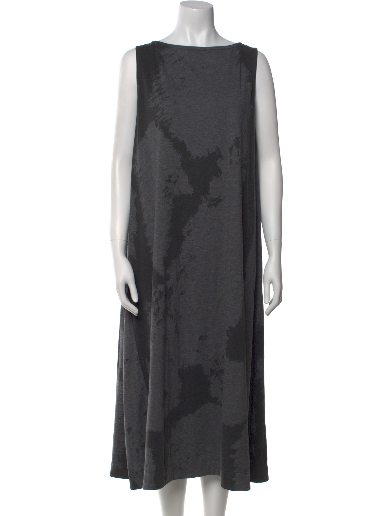 Moyuru Printed Long Dress