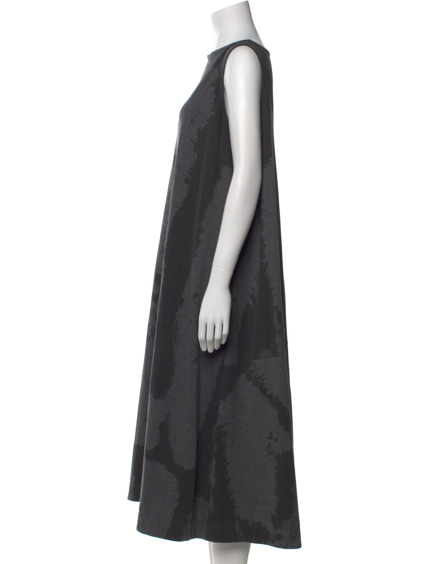 Moyuru Printed Long Dress