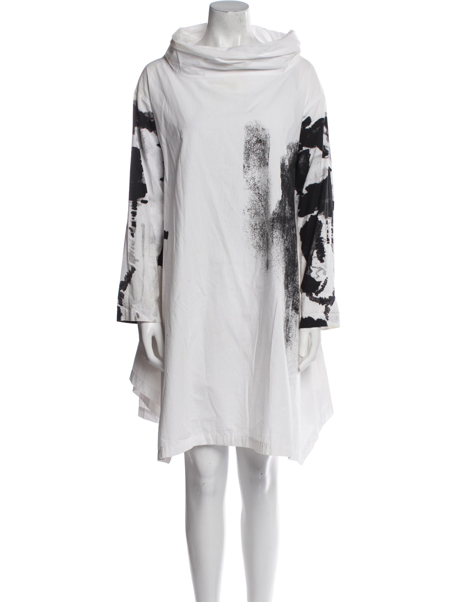 Moyuru Graphic Print Knee-Length Dress