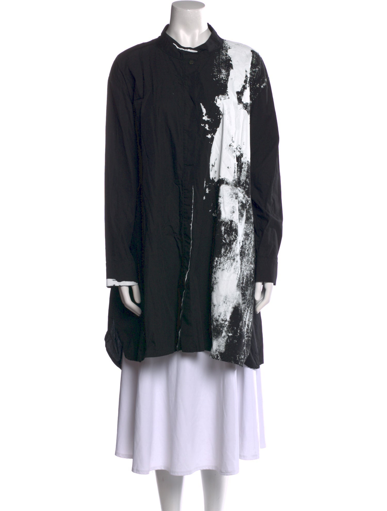 Moyuru Crew Neck Long Sleeve Tunic