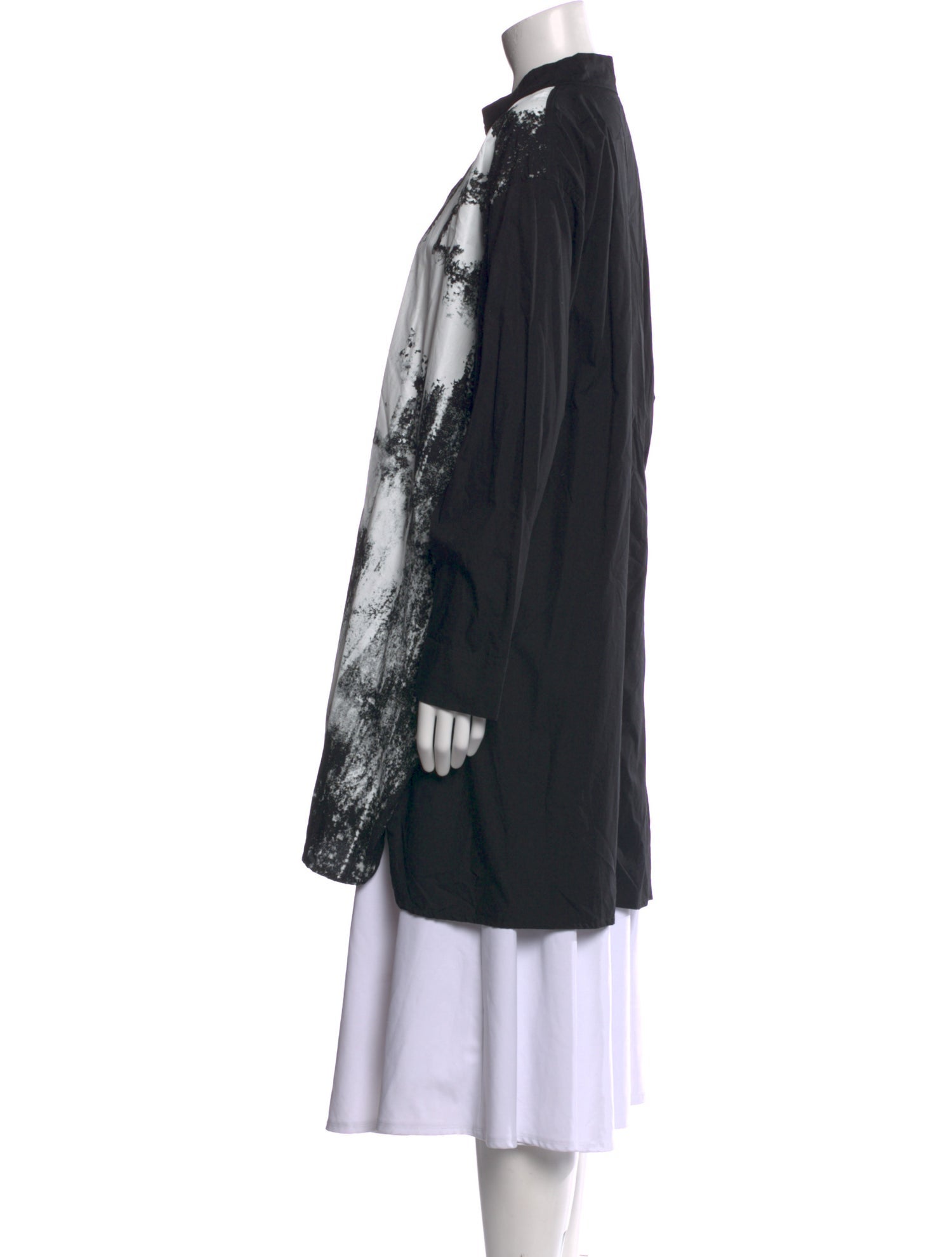 Moyuru Crew Neck Long Sleeve Tunic