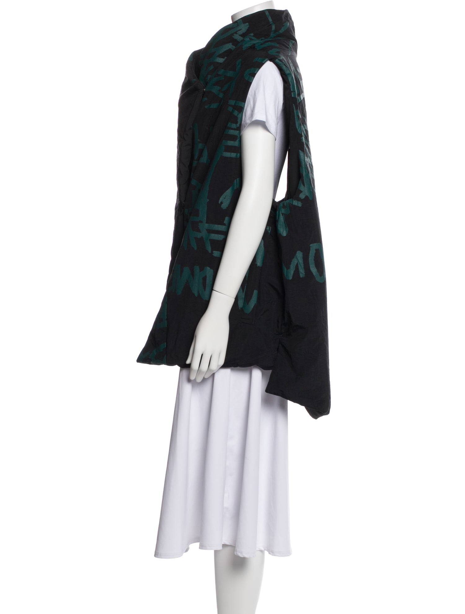 Moyuru Floral Print Vest