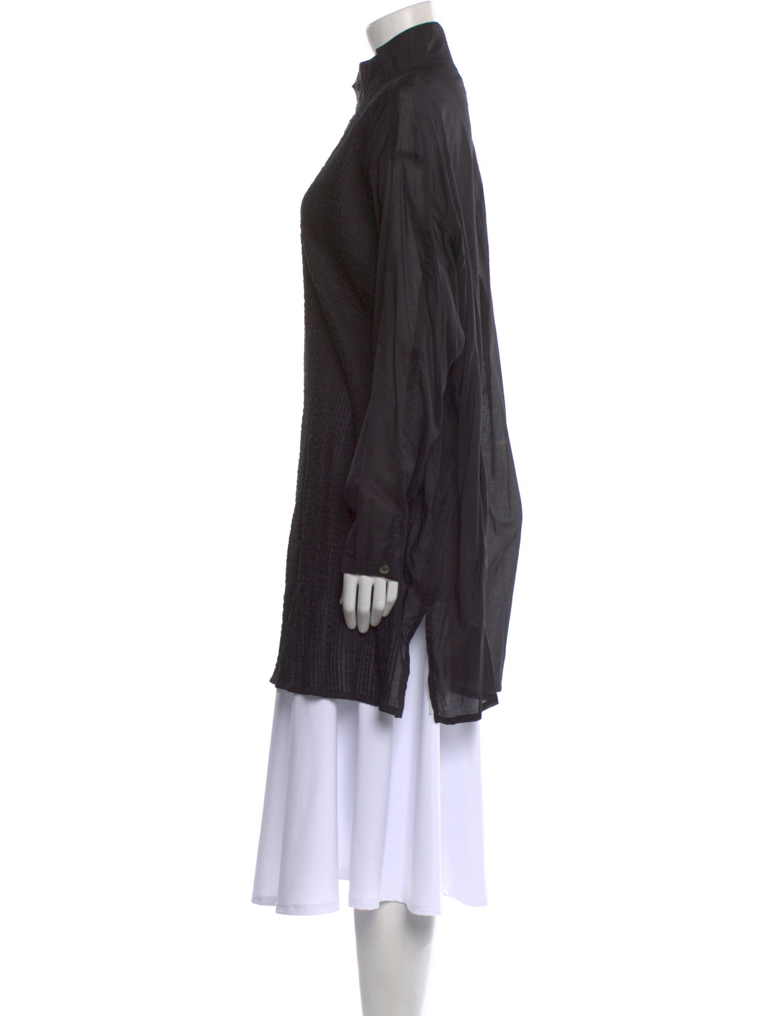 Moyuru Mock Neck Long Sleeve Tunic