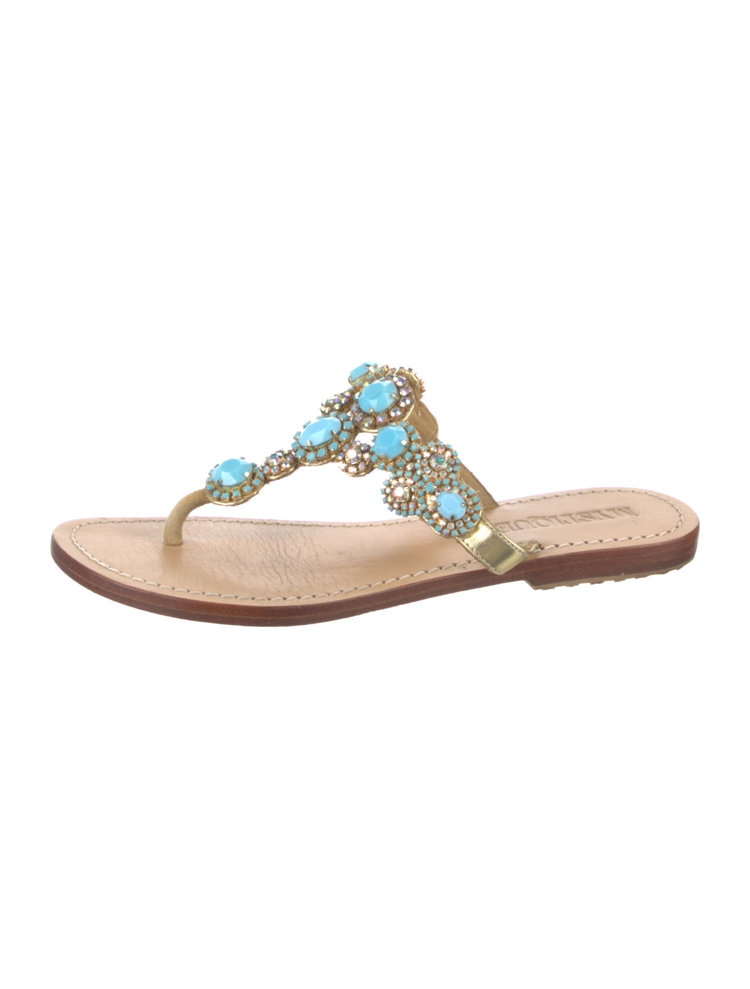 Mystique Leather Printed Slides