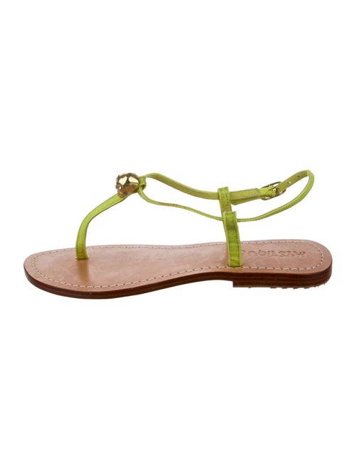 Mystique Leather T-Strap Sandals