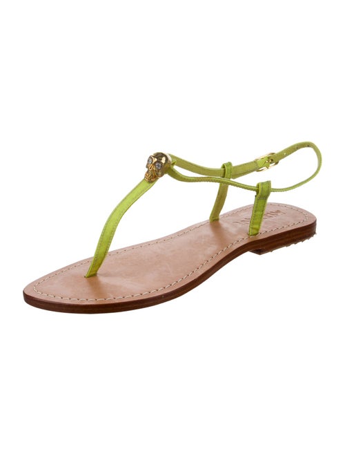 Mystique Leather T-Strap Sandals