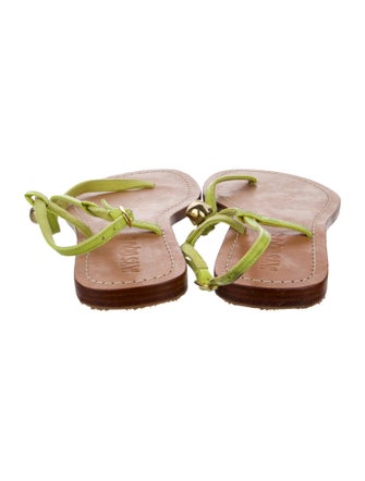 Mystique Leather T-Strap Sandals