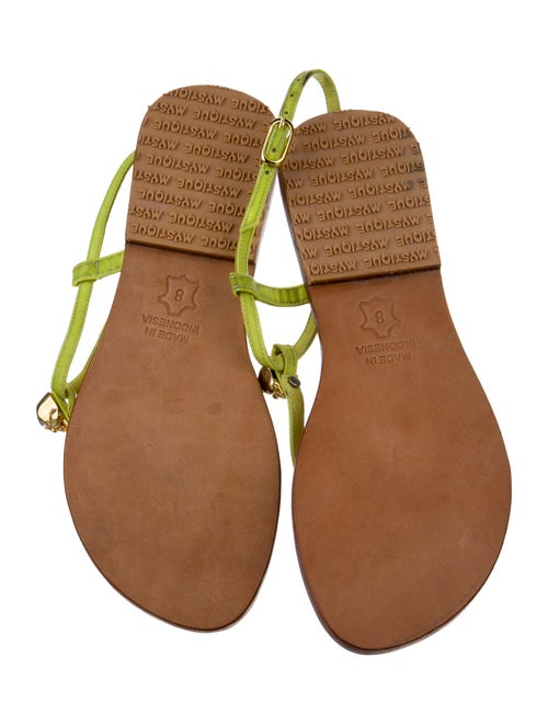 Mystique Leather T-Strap Sandals