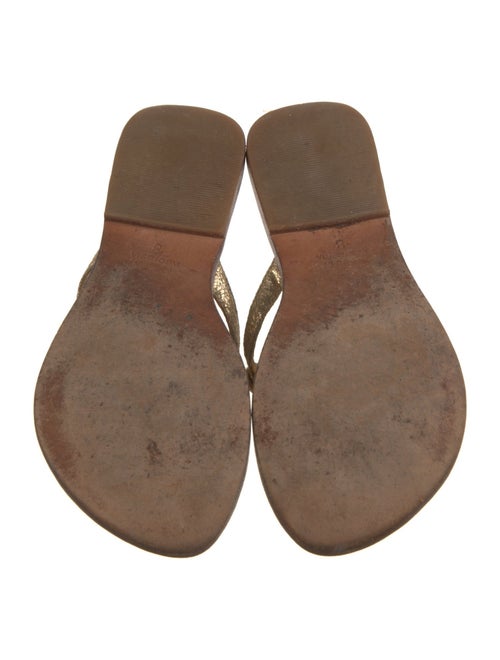 Mystique Leather Crystal Embellishments Slides