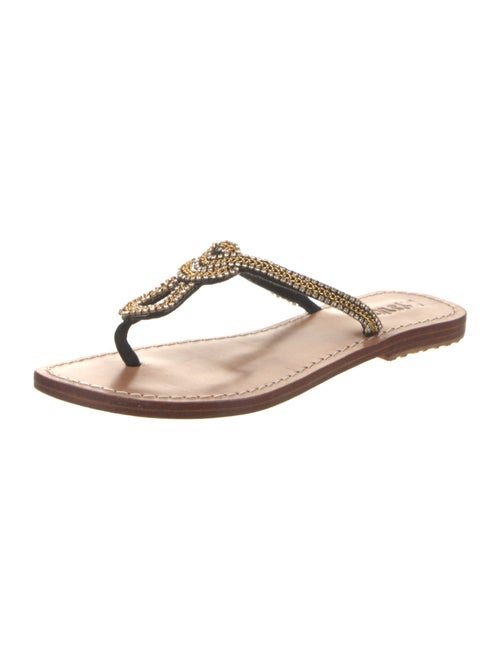 Mystique Leather T-Strap Sandals