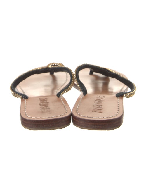 Mystique Leather T-Strap Sandals
