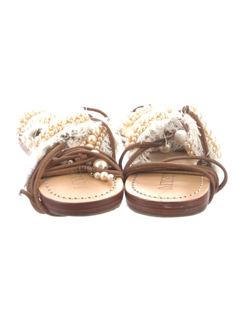 Mystique Beaded Accents Gladiator Sandals