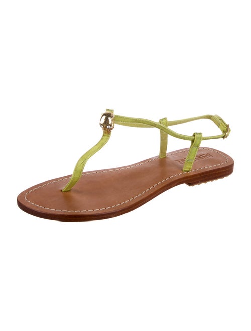Mystique Leather T-Strap Sandals