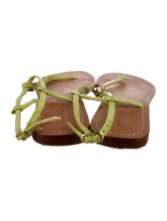 Mystique Leather T-Strap Sandals