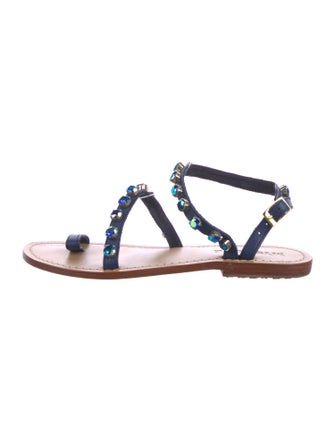 Mystique Leather Slingback Sandals