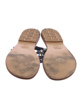 Mystique Leather Slingback Sandals