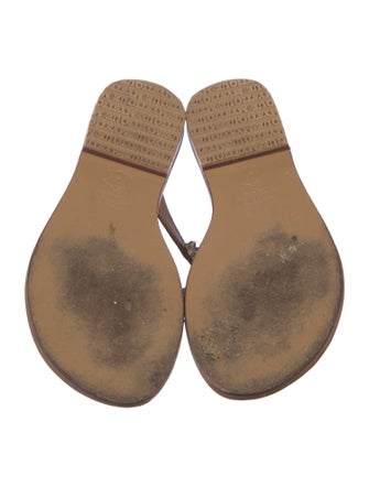 Mystique Leather Crystal Embellishments Slides