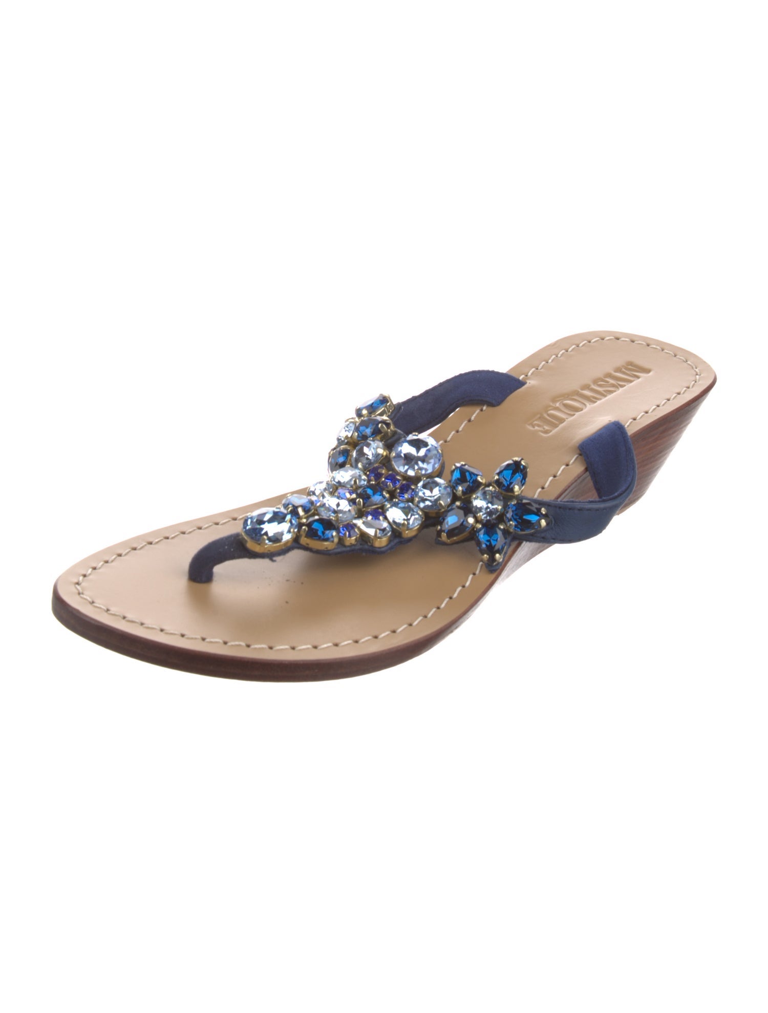 Mystique Leather Slides