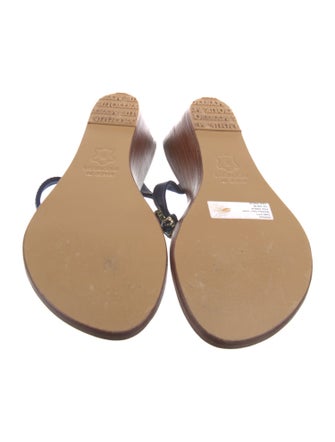 Mystique Leather Slides