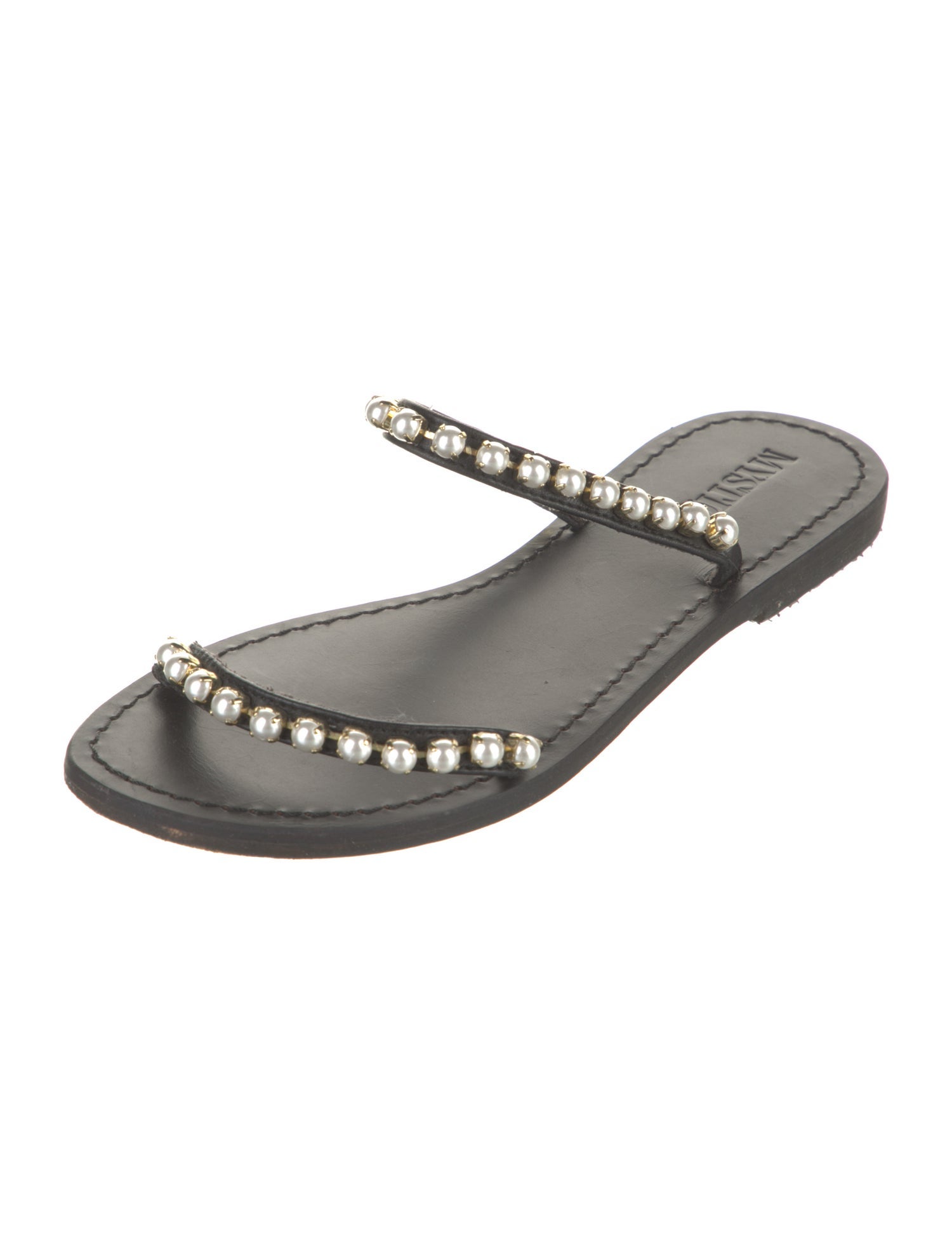 Mystique Leather Printed Slides