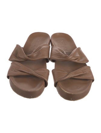 Mystique Leather Slides