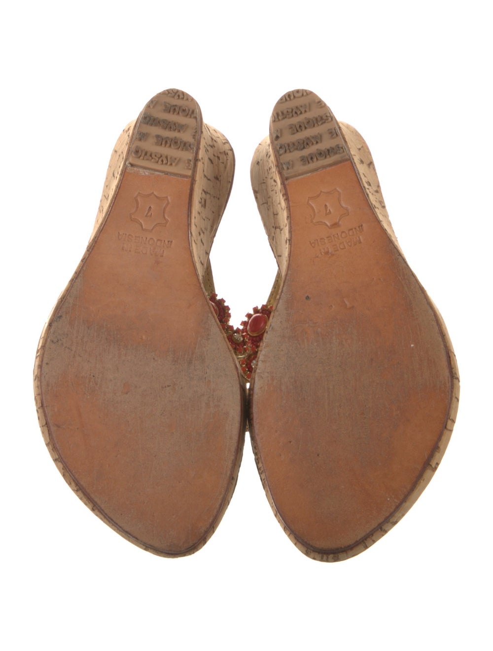 Mystique Slides Gold & Metallic Platform - image 5