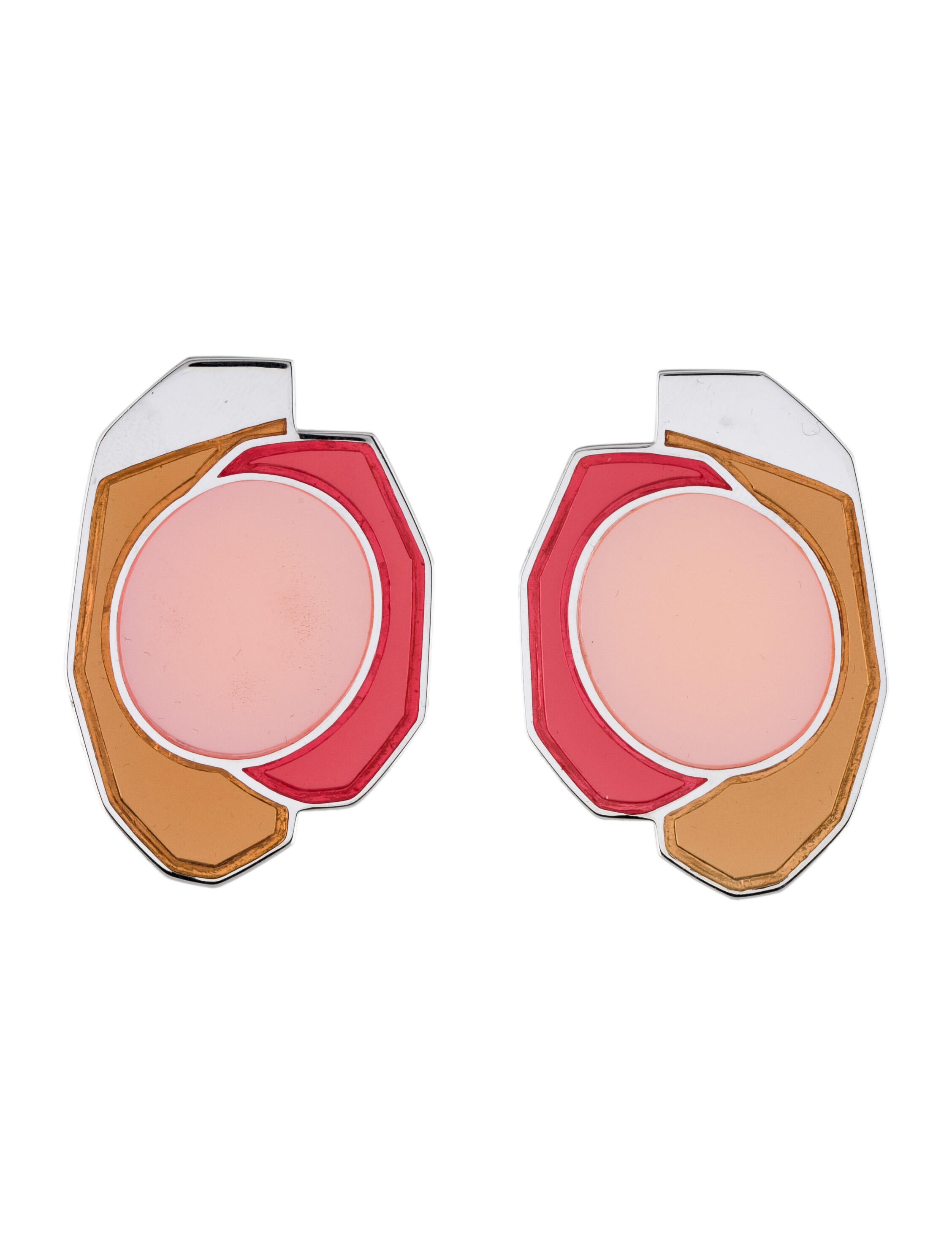 Ming Yu Wang Foliate Drop Earrings