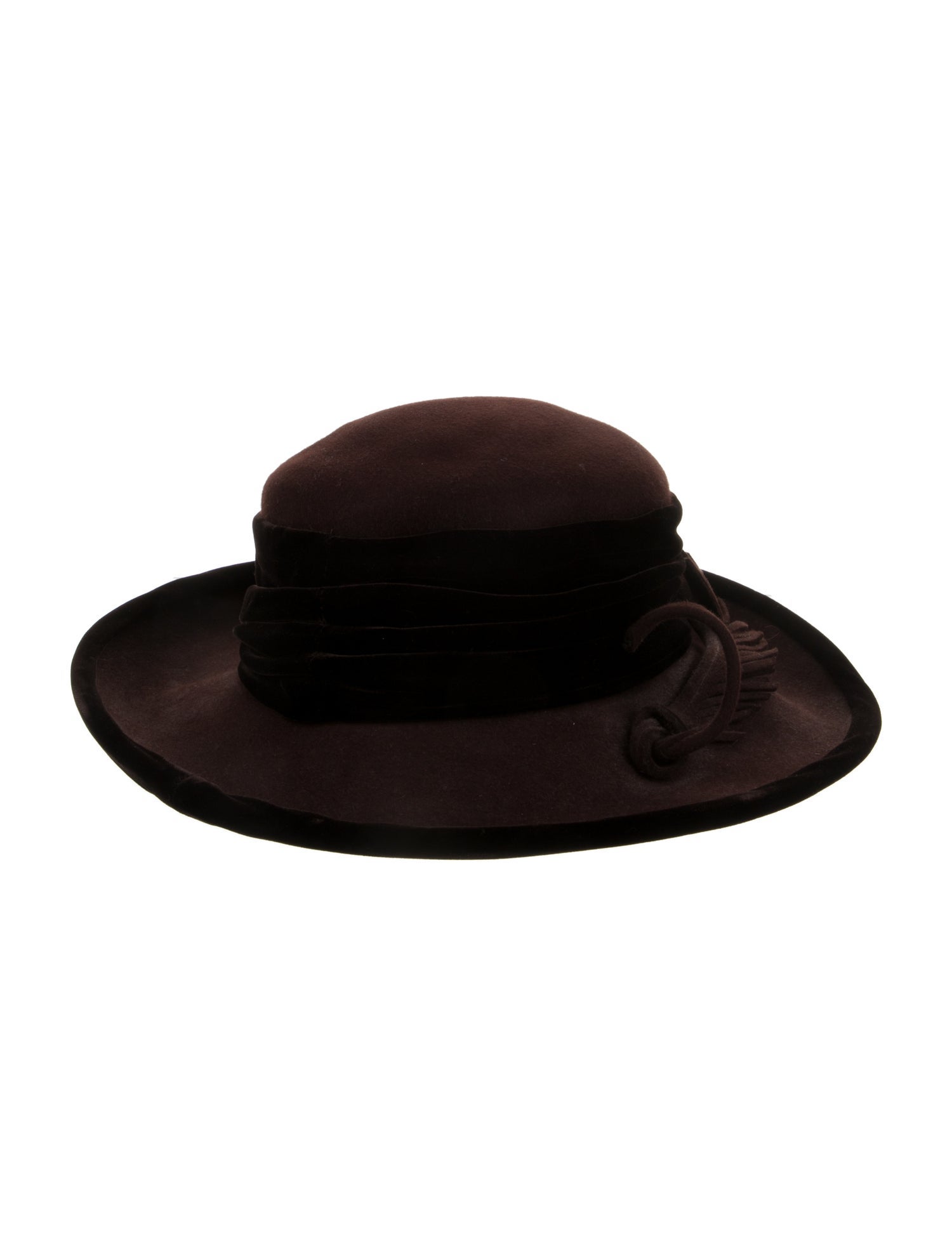 Marzi Firenze Felt Wide Brim Hat