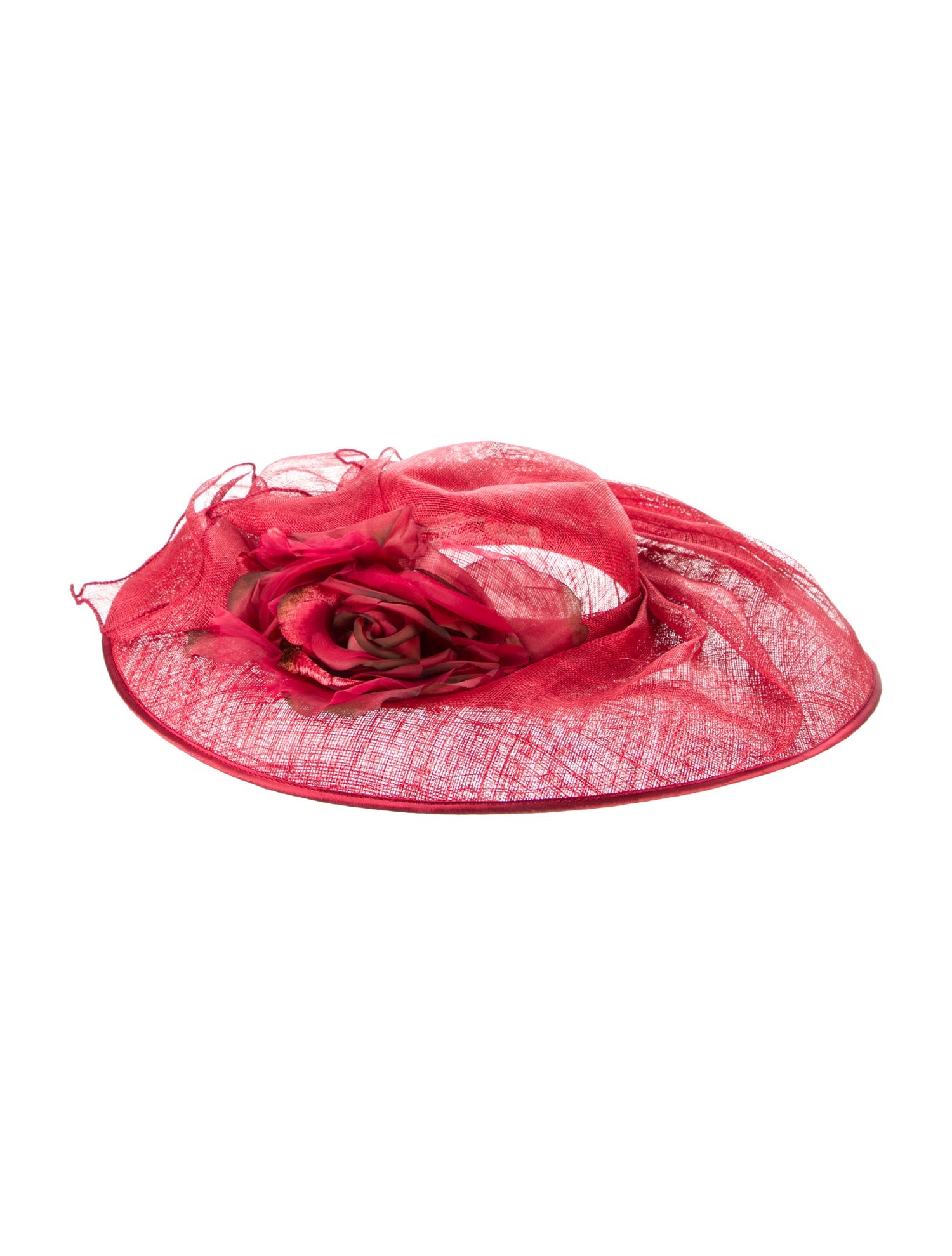 Marzi Firenze Marzi Firenze women's red hat