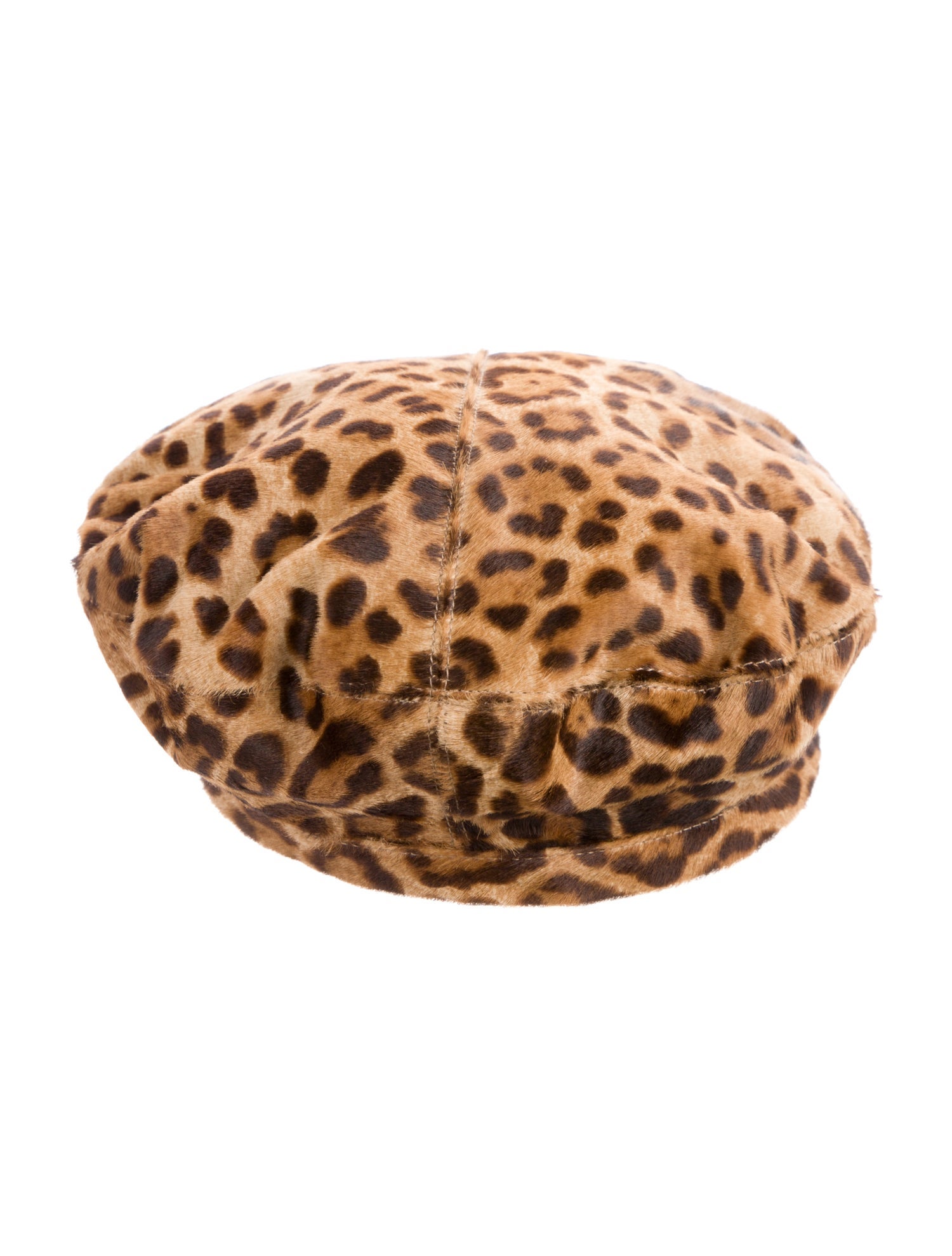 Marzi Firenze Leopard Print Hat