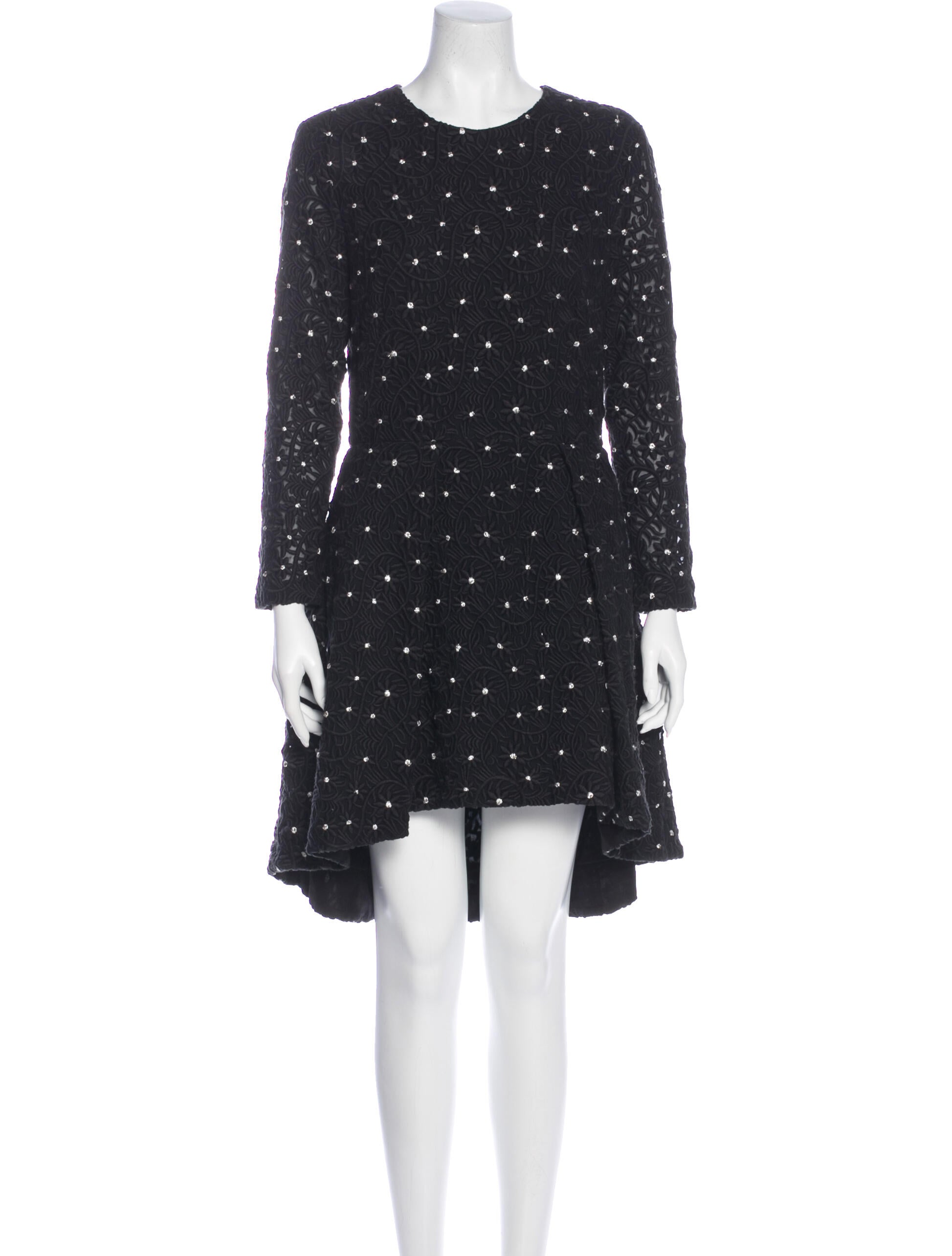 Mestiza New York Lace Pattern Mini Dress