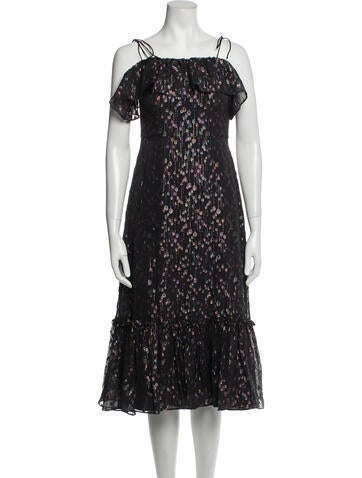 Mestiza New York Dresses Printed Midi Length Dress M