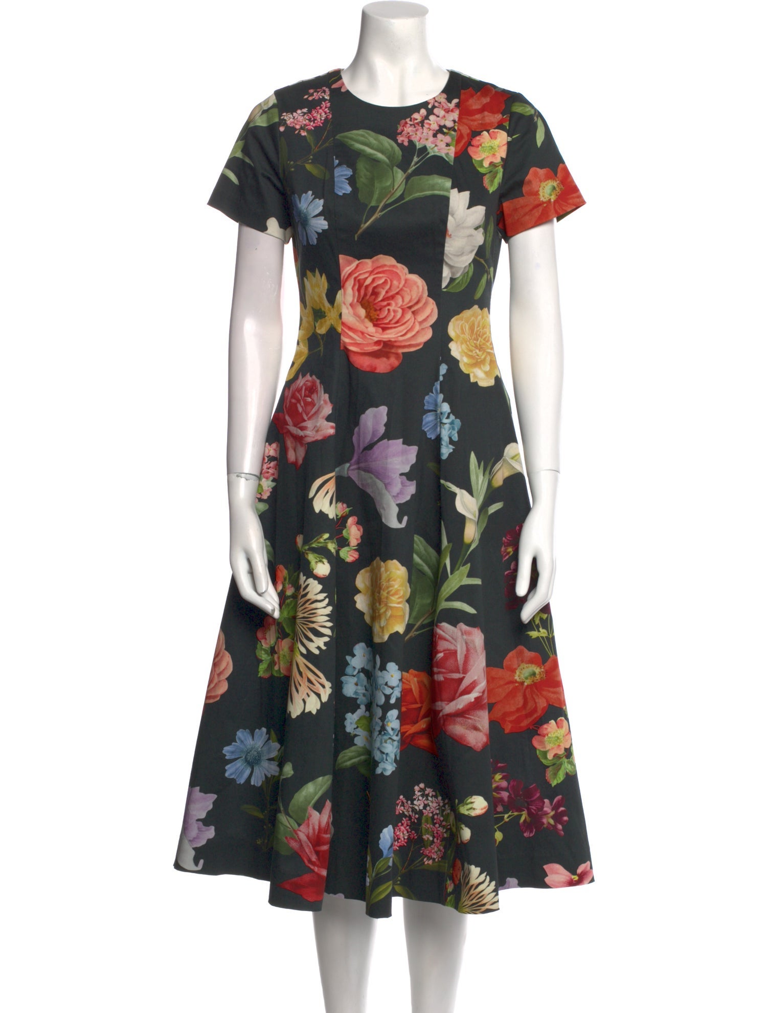 Mestiza New York Floral Print Midi Length Dress