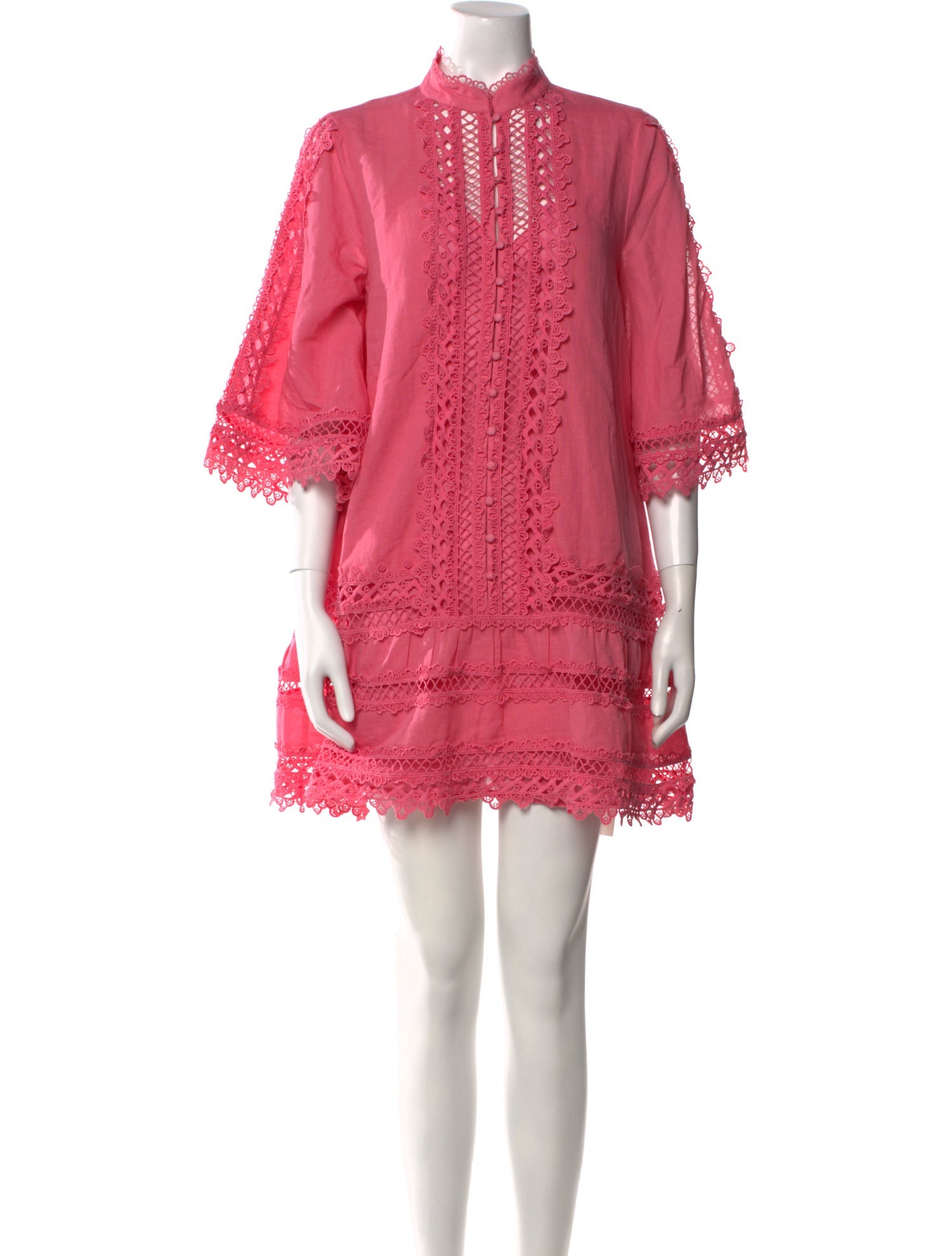 Mestiza New York Mock Neck Mini Dress