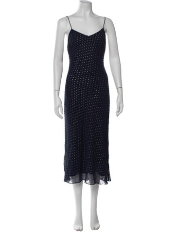 Mestiza New York Dresses Polka Dot Print Long Dress XS