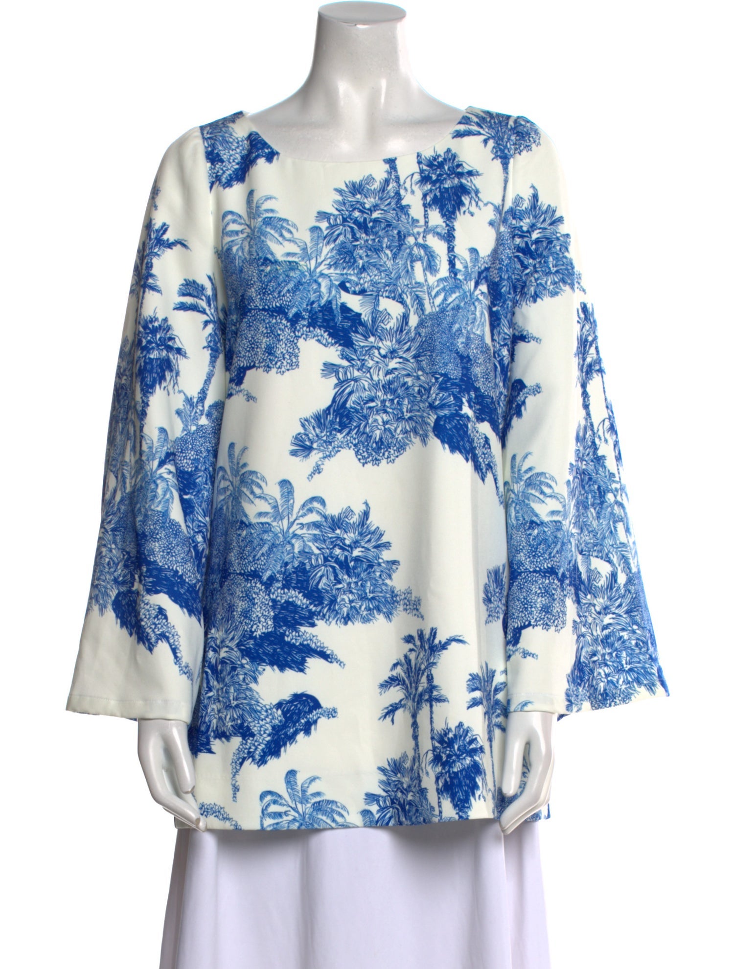 Mestiza New York Floral Print V-Neck Tunic
