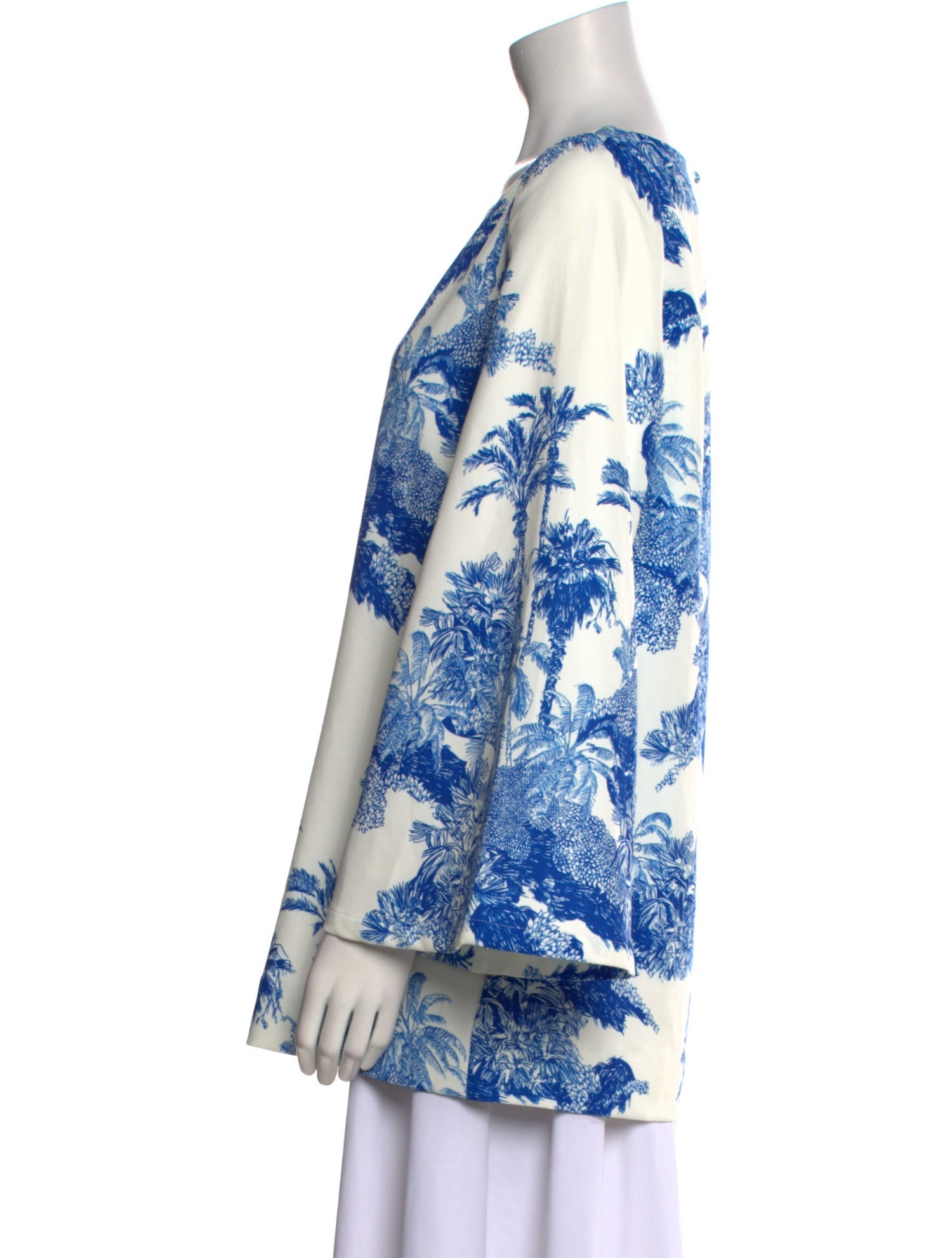 Mestiza New York Floral Print V-Neck Tunic