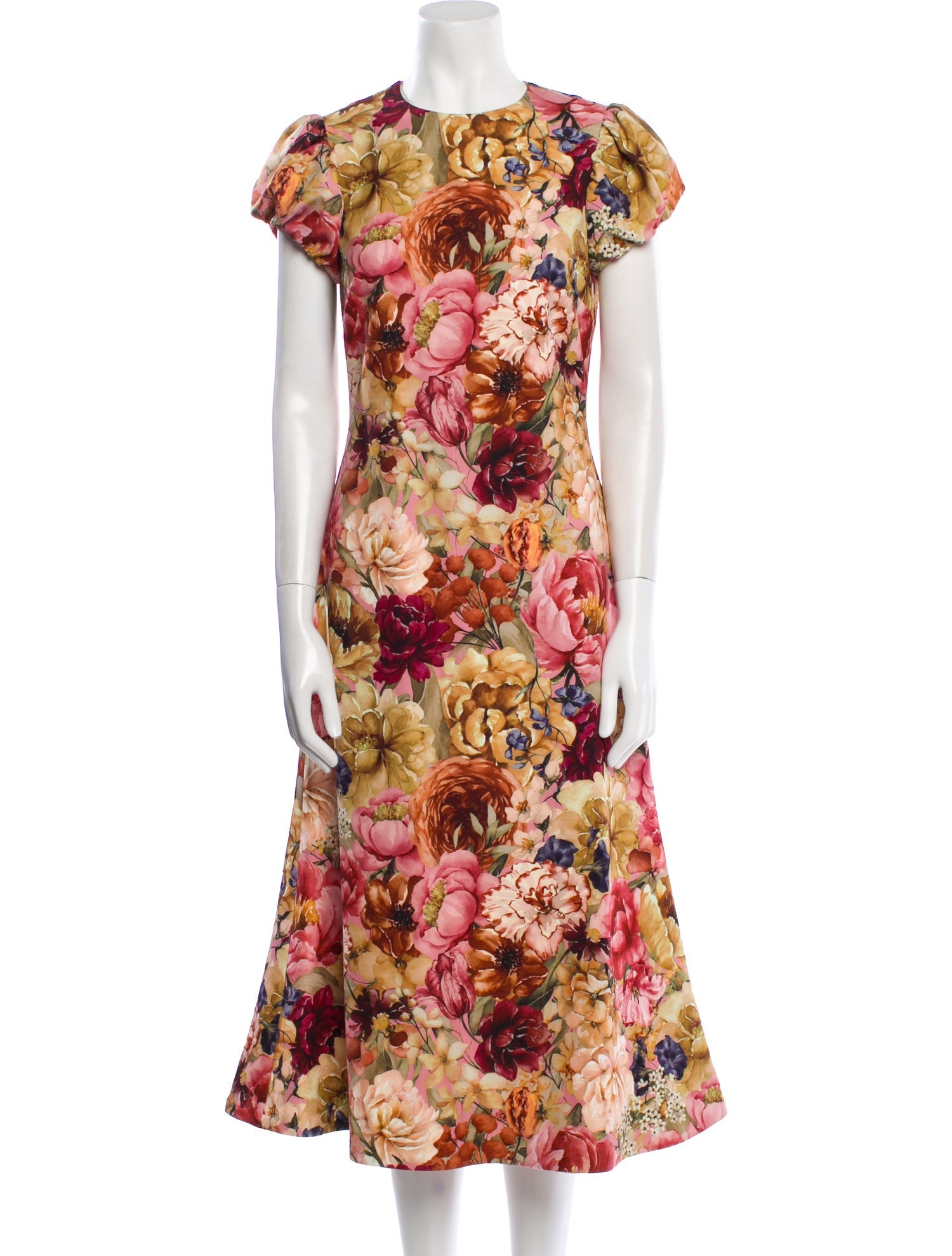 Mestiza New York Floral Print Midi Length Dress