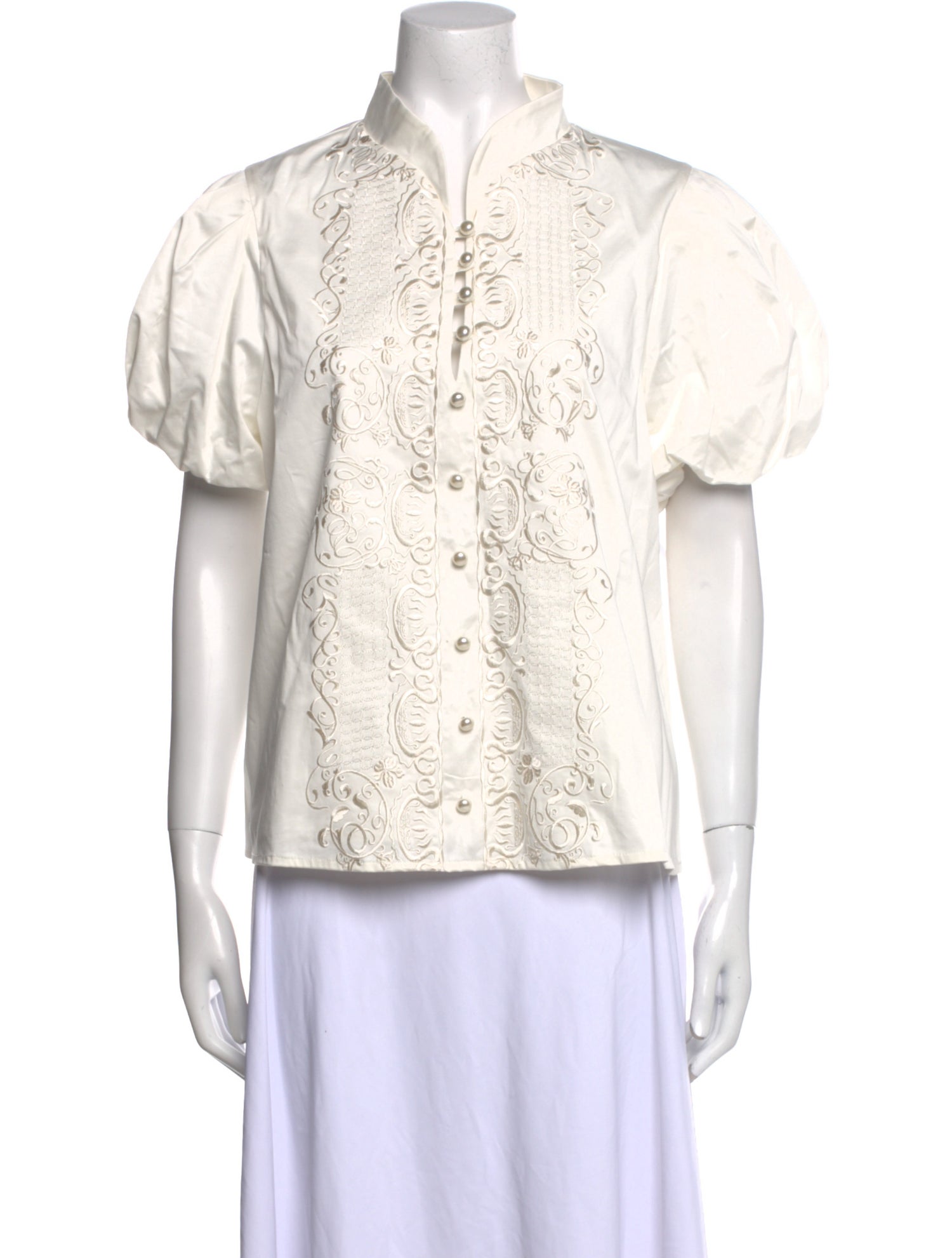 Mestiza New York Short Sleeve Button-Up Top w/ Tags